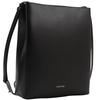 Calvin Klein Casual Commuter Letter Print Leather Crossbody Bag Women bags Space-Black DH3772-BAE