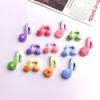 Musical Note Star Resin Accessories: Phone Case, Hair Clip, Tie, Keychain, Sticker