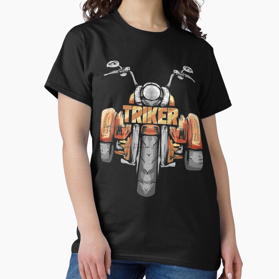 Triker Motortrike Motorcycle Trike Three Wheeler Biker Gift Classic T-Shirt
