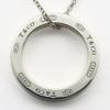 Used TIFFANY&Co. Necklace 1837 Circle Silver925 3.8g Silver Pendant