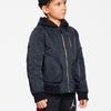 Jordan Back Logo Zip Collar Jacket Kids Jackets Black JD2042001GS-001