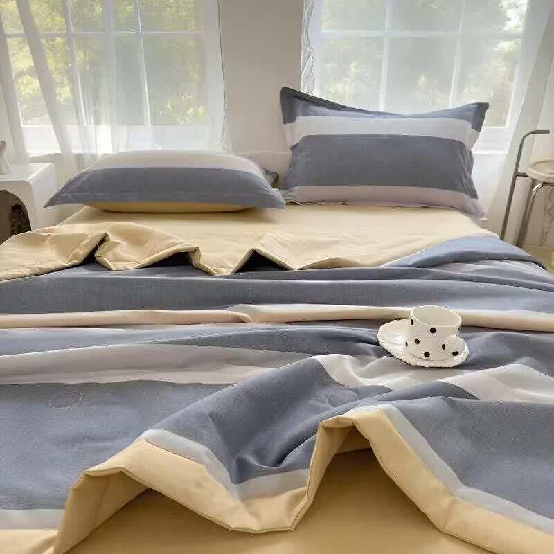 ZMNXG Pure Cotton Summer Quilt