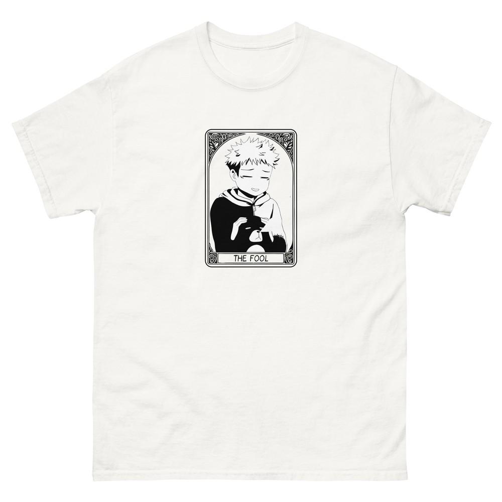 Yui Itadori Unisex Jujutsu Kaisen Jjk Tarot Card Oracle Anime Unisexga Tee Tshirt S