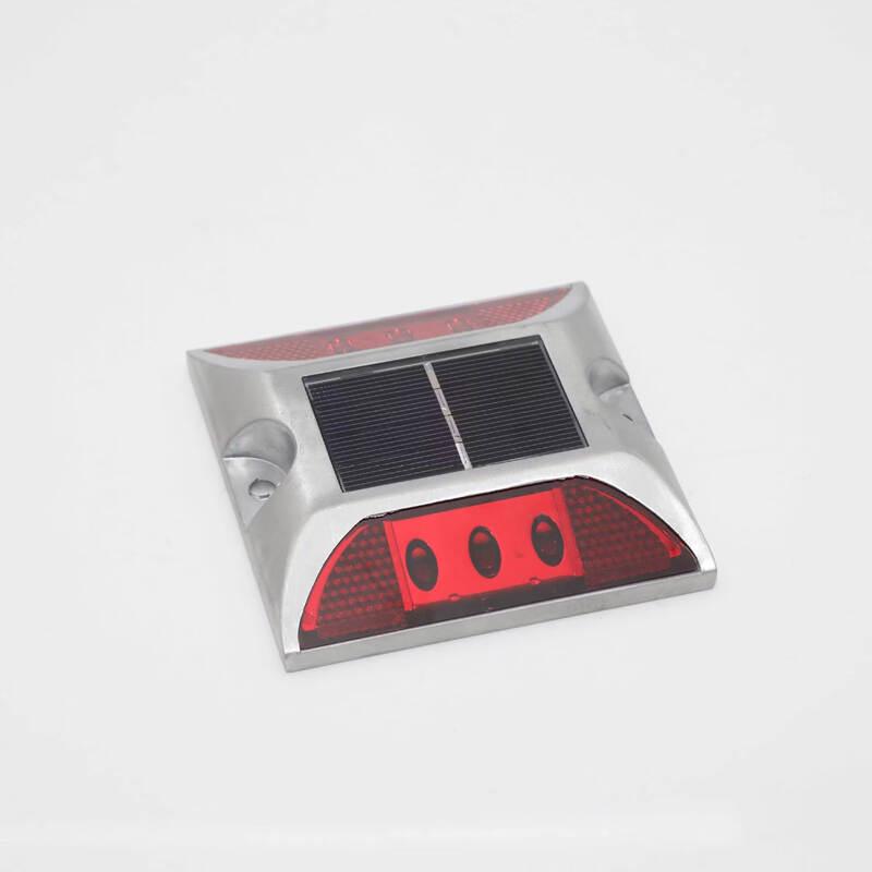Solar Powered Flashing Road Stud Warning Light