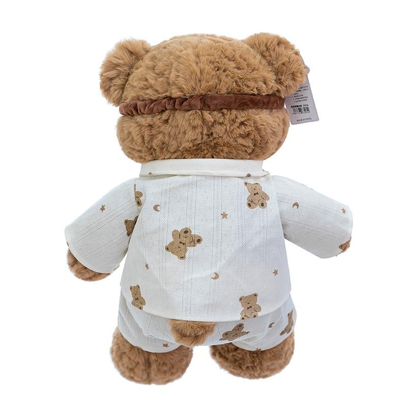 Cute Bear Plush Toy Ryan Teddy Bear Stuffed Animal Christmas Birthday Gift Soft Pillow Doll Cake Bear