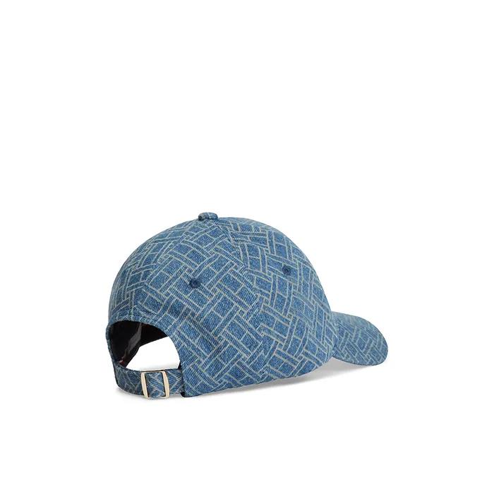 Flag Monogram Denim Ball Cap