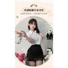 Domila Sexy Secretary Uniform Suit Seduction Hips Passion Nightclub Female White Collar Pure Desire Cosplay