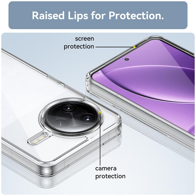 Pro Xiaomi Poco F7 Ultra Pouzdro Xiaomi Poco F7 Ultra Kryt Nárazník Průhledný PC + TPU Nárazuvzdorný Kryt na Zadní Stranu Telefonu Xiaomi Poco F7 Ultra
