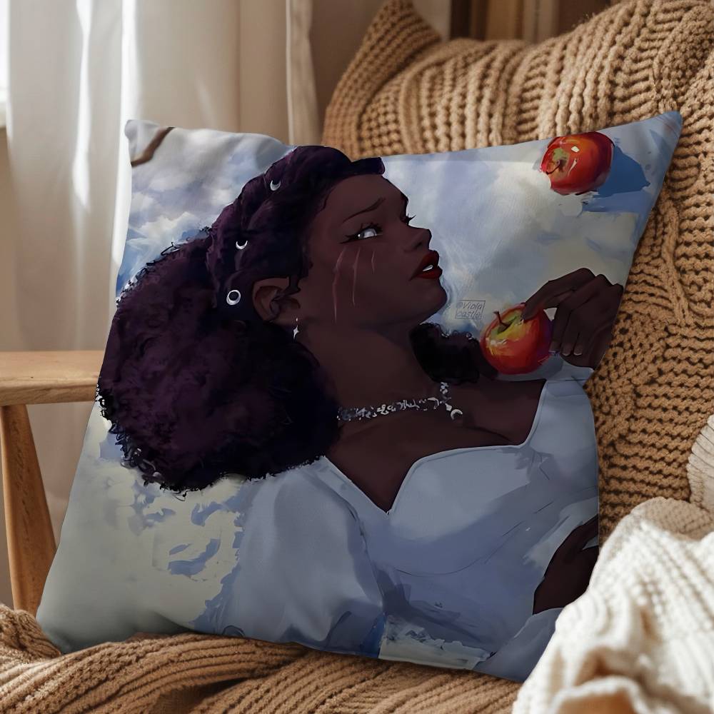 Scarlet Lunar Chronicles Linh Cinder Pillow Case Sofa Living Room Bedroom Headboard Backrest Cushion Square Cushion Nap Time