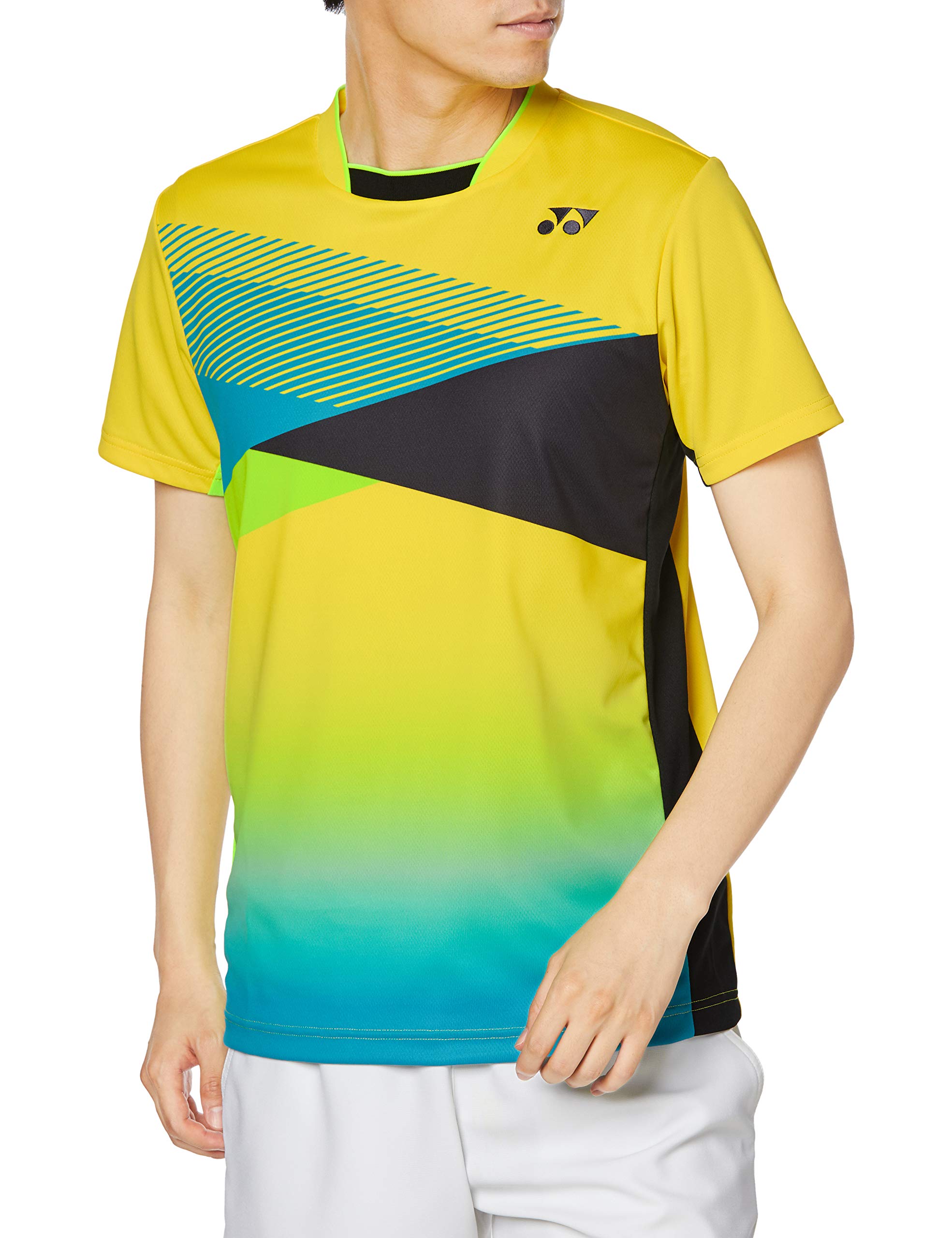 

Short Sleeve Shirt Game Shirt Light Yellow Japan XO to Japanese size [YONEX] (Fit Style) (279) (equivalent 3L)