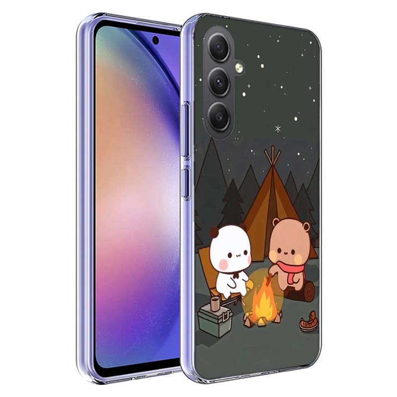 Cute BuBu DuDu Phone Case for Samsung A17 A37 A57 A07 A16 A26 A36 A56 A06 A02S A12 A22 A32 A52S A04S A14 A24 A34 A54 A03 A13 A33