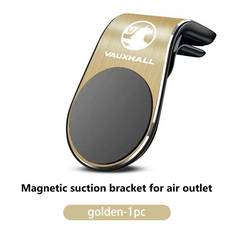 Car L Type Metal Magnetic Phone Holder Interior Accessories For Vauxhall Corsa VXR Crossland Combo Life Astra Mokka Grandland