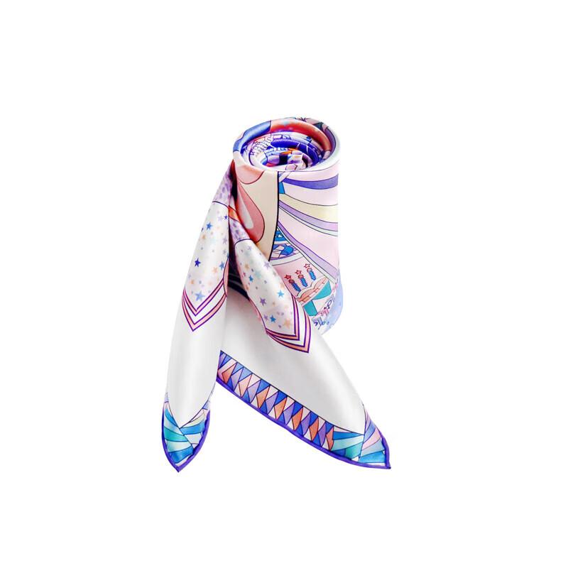Aurora Taurus Mulberry Silk Scarf 88x88cm