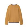 European and American French Women's Clothing Contrasting Color Embroidered Knitted Top 2142105