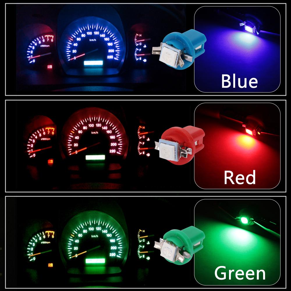 10Pcs LED Light Car Gauge Speed Dash Bulb Dashboard Instrument Light for Opel Astra G H J F Insignia Vectra C D Zafira B Antara