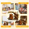 1880 Pcs Capybara Building Block Pen Holder DIY Blocks Bricks Toys Multi-Function Desk Organizer Animal Theme Desktop Decoration