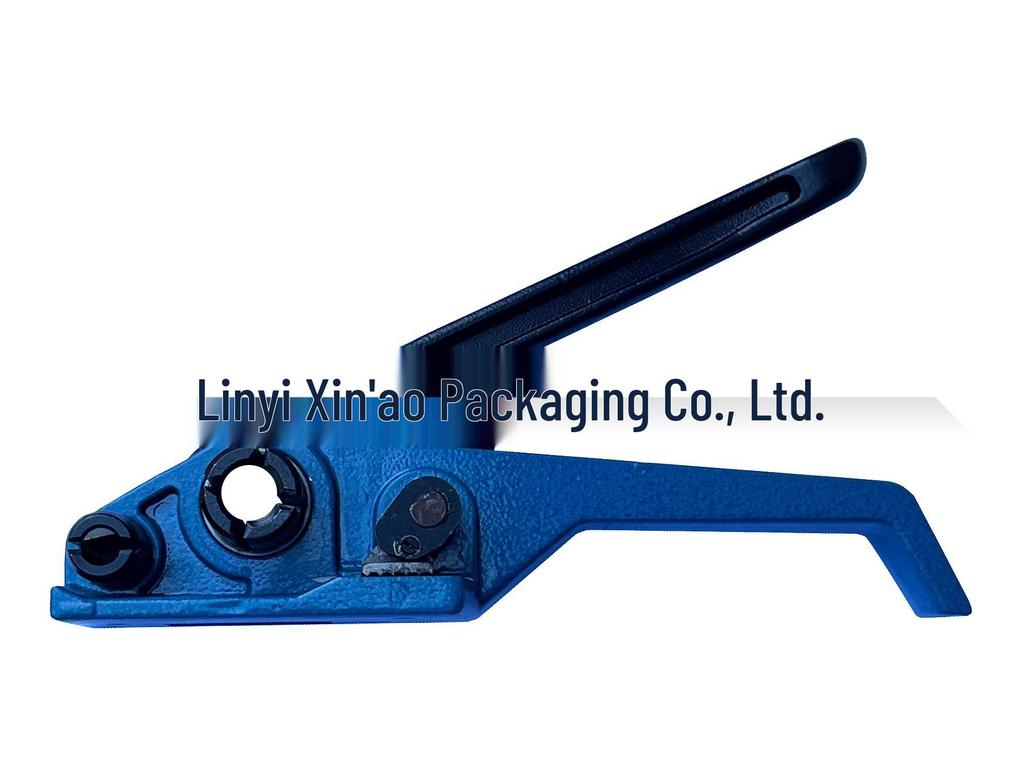 Flexible Faserband-Verpackungsmaschine mit Spanner und Schnallen für 20, 25, 32, 50mm Bänder