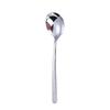 304 Ice Pattern Stainless Steel Long Handle Cutlery Spoon with Hammer Design for Western Food