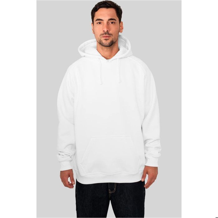 Sweatshirt À Capuche - Urban Classic - Blanc - Manches Longues - Mixte - Confortable Et Stylé