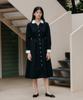 Yeoppe Tweed Collar Onepiece_Black