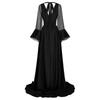 Medieval Victorian Costume Dress With Comfortable Linen Material For Costume Parties
