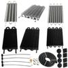 4/6/8 Rows Car Engine Oil Cooler Automotive Oil Condenser Ultra-Cool Tube Transmission Cooler Universal Transmission Radiator