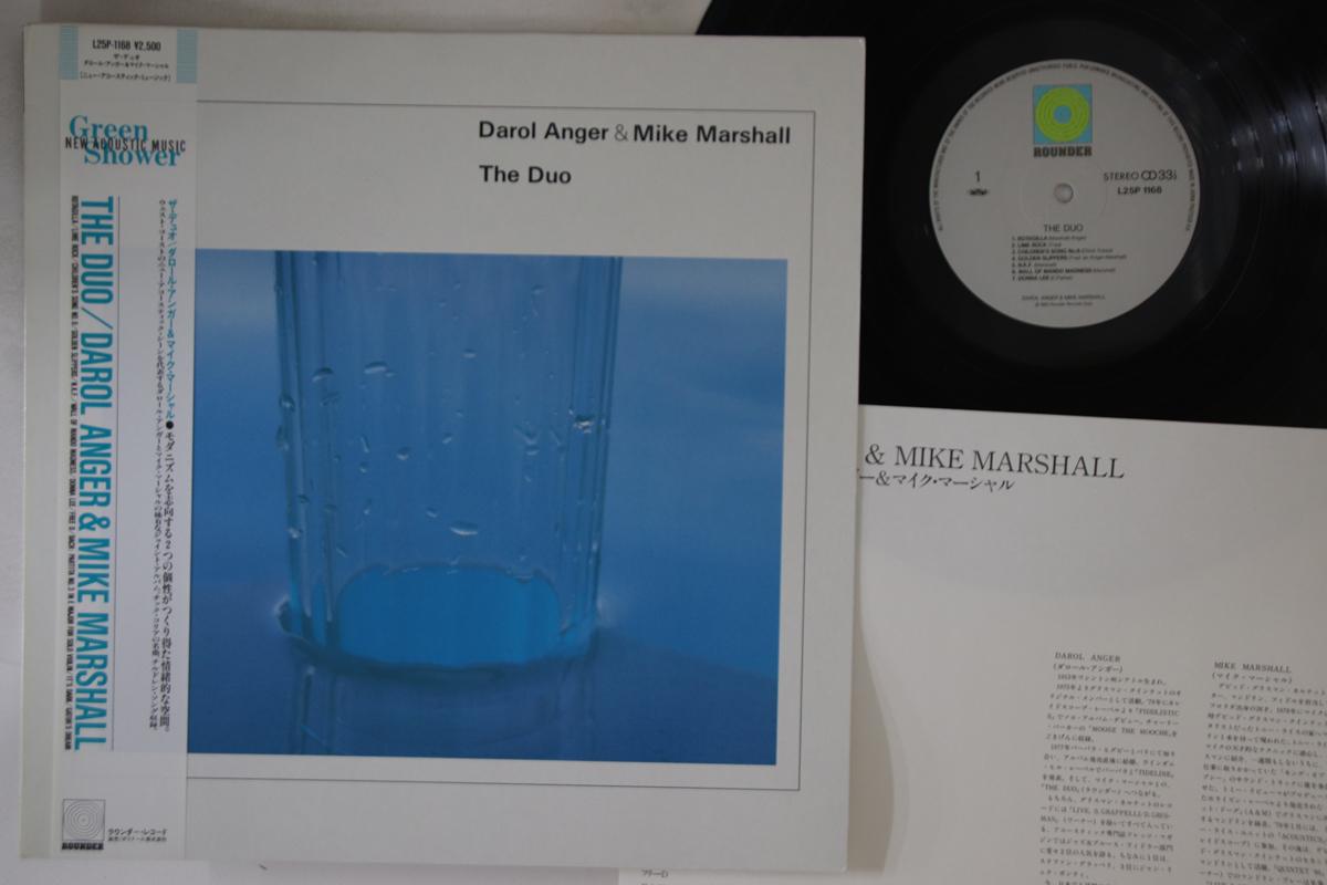 

LP Record DAROL ANGER, MIKE MARSHALL - Duo L25P1168 ROUNDER Japan Obi Jazz Used
