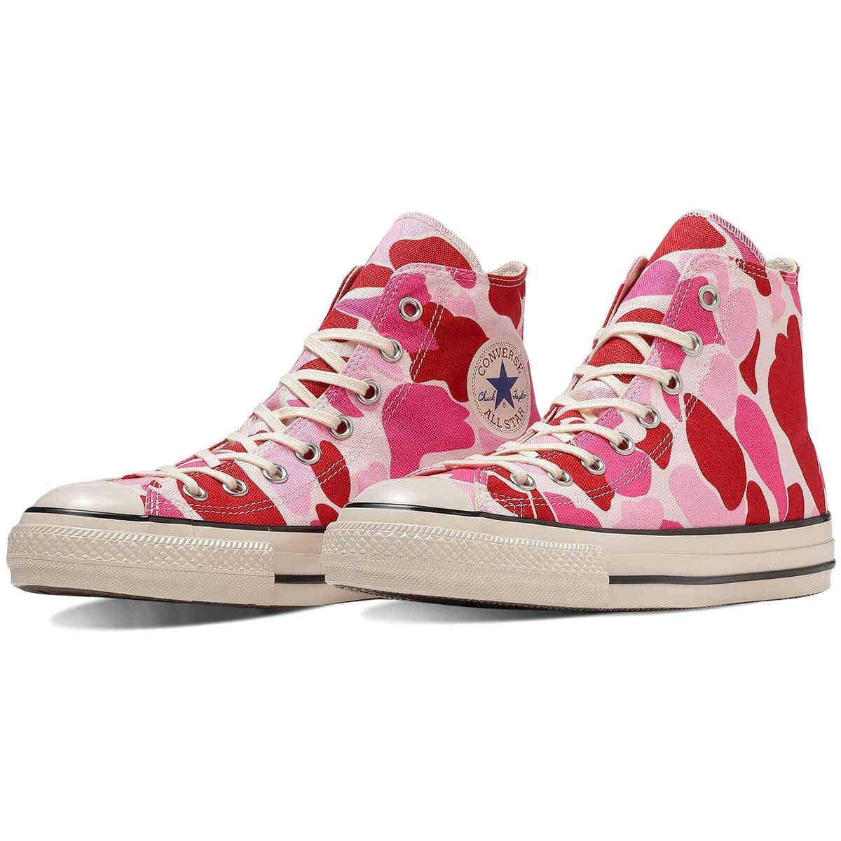 

Converse ALL STAR US 83CAMO CL HI Size cm Sneakers, Pink, 24.0 розовый