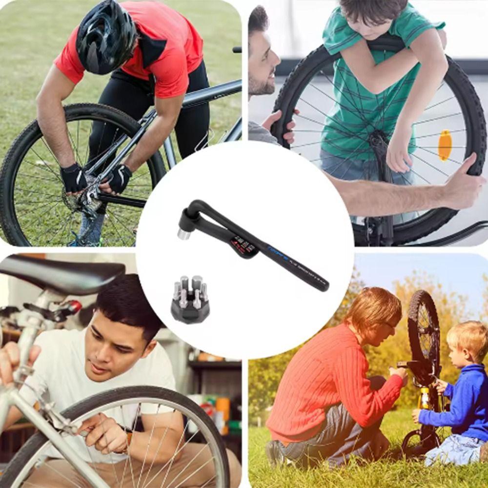 Non Slip Nylon Handle High-precision Torque Wrench Bicycle Repair Tool  Workshop Tool