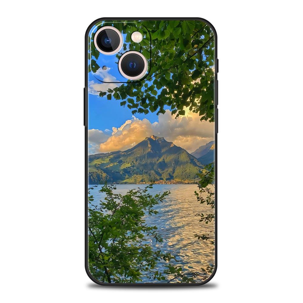 Fashion Tree Summer Flower Phone Case For Samsung Galaxy S26 S25 S24 S23 S22 S20 Ultra S21 FE 5G S10 Plus TPU Shockproof Cover