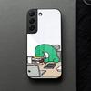 Joguman Studio Phone Case Glass For Samsung Galaxy S21 S25 S22 S20 S24 S23 Ultra Fe Plus A16 A34 A54 A24 Coque
