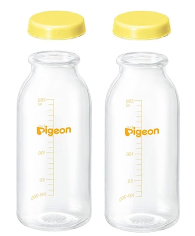 

Pigeon 200ml Baby Bottle Set Bottle KR Cap x 2 Sets [Set] (Baby KR-200, 01318)