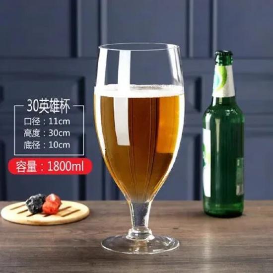 Super Large Capacity Beer Glass Red Wine Glasses for Bars Hero s Cup Glass Champagne Cup Extra 1L