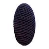 Transforming Rhombus Grid Stress Ball Anxiety Relief Squeeze Ball Portable Travel Soft TPR Calming Textured Ball Sensory Fidget Worm Toy