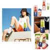 Usb Rechargeable Juicing Bottle With Blade Heads For Travel And Fitness Enthusiasts