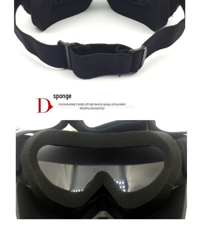 Off-Road Motorcycle Goggles: Exclusive Face Shield Protective Eyewear for Outdoor Use