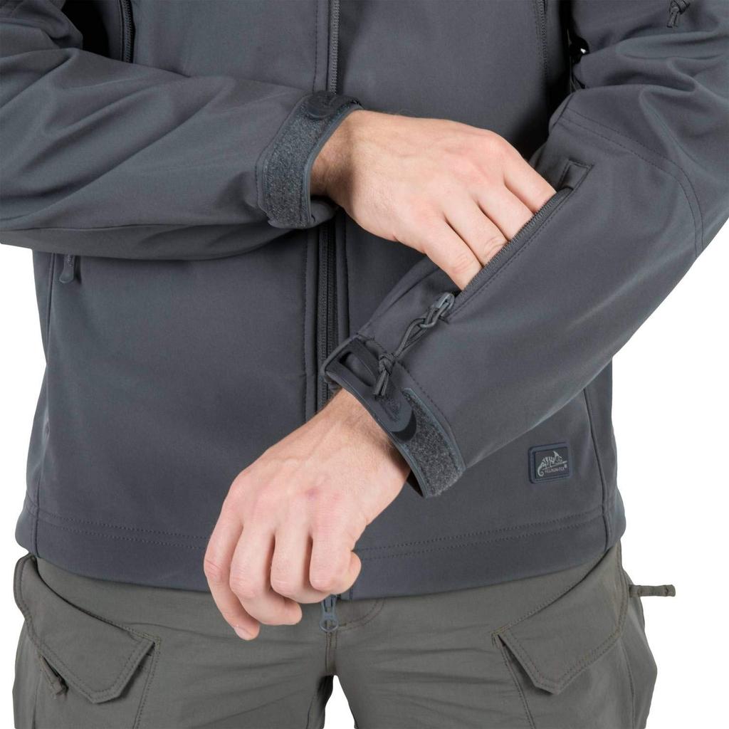 Gunfighter Soft Shell Jacket Olive Camping HELIKON-TEX Men's (JP, Alphabet, XL, Green) - Military, Tactical, Motorcycle, Biker, Outdoor,