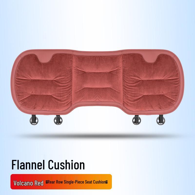 Flannel Warm Car Seat Cushion for Ideal L Series, Xiaomi SU7, YU Series