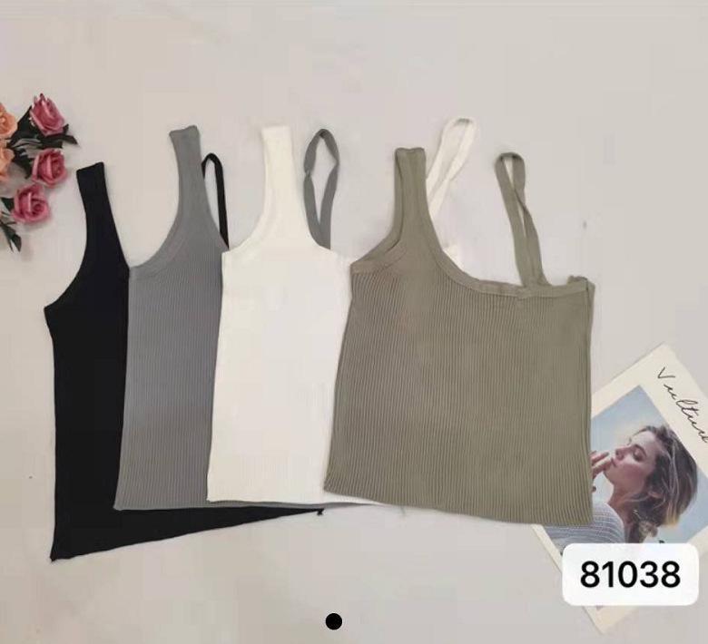 Autumn/Winter Women's One-Shoulder Solid Color Bandeau Top with Beautiful Back Design