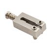 Musiclily Pro 10.5mm Stainless Steel Guitar Bridge Saddles for ST Strat/TL Telecaster Electric Guitars, Original Color (Set of 6)