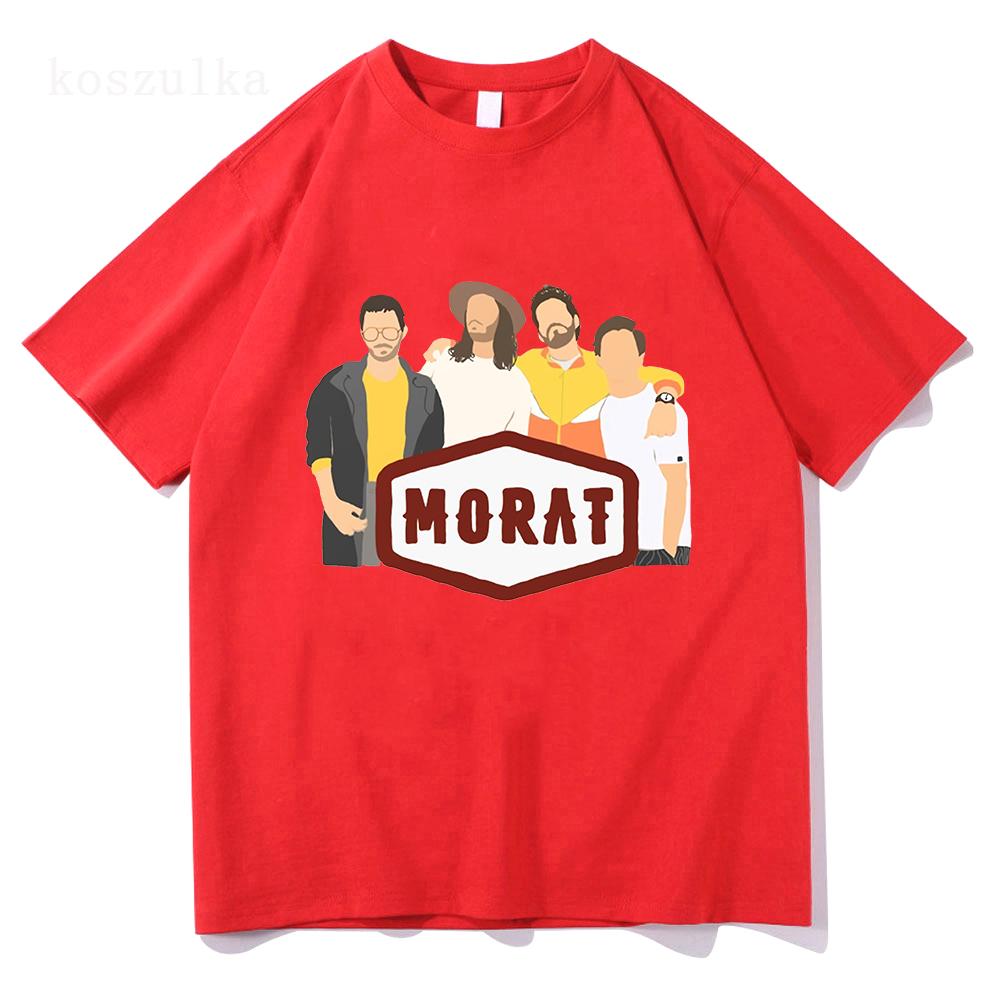 Funny Morat Si Ayer Fuera Hoy US Tour T Shirts Men/women Clothing Sweatshirt Retro Vintage Summer Tops Cotton Harajuku T Shirt