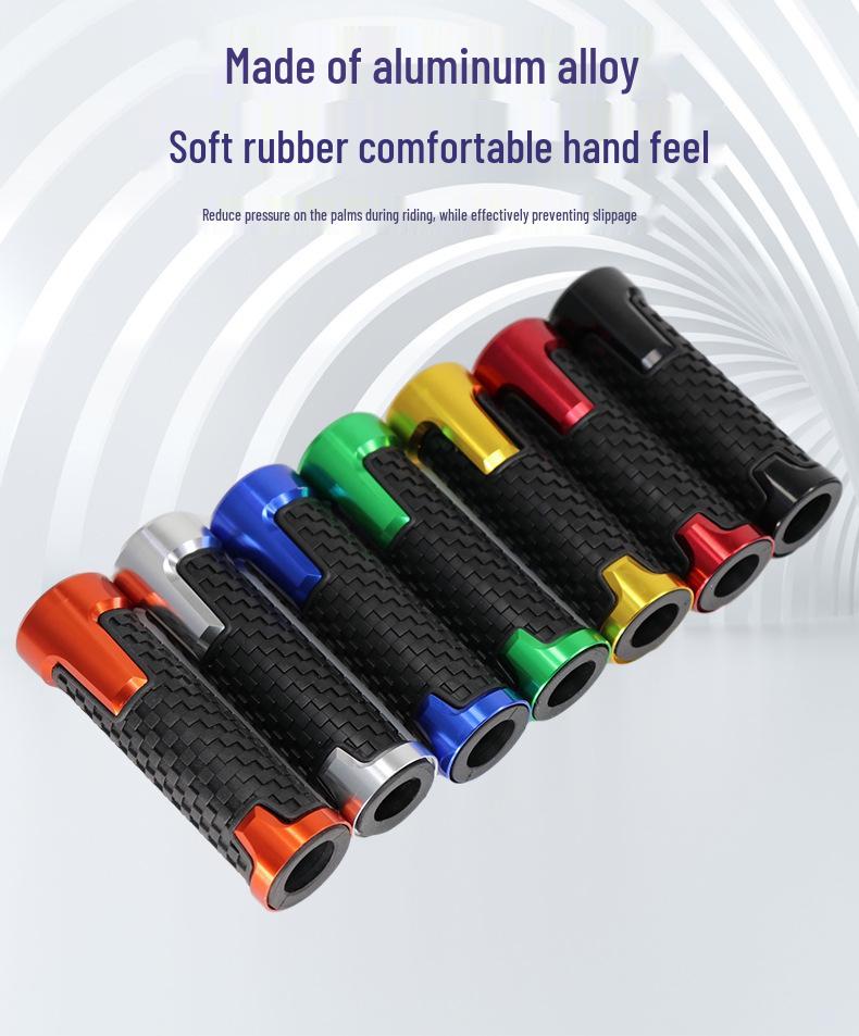 CNC Motorcycle & Electric Scooter Handlebar Grips for Street Sport Bikes