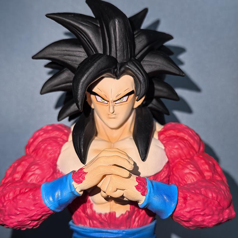 Anime Dragon Ball Z SSJ4 Son Goku Figurine Super Saiyan 4 Goku Figurine PVC Figurines d'Action Modèle de Collection Jouet Cadeaux