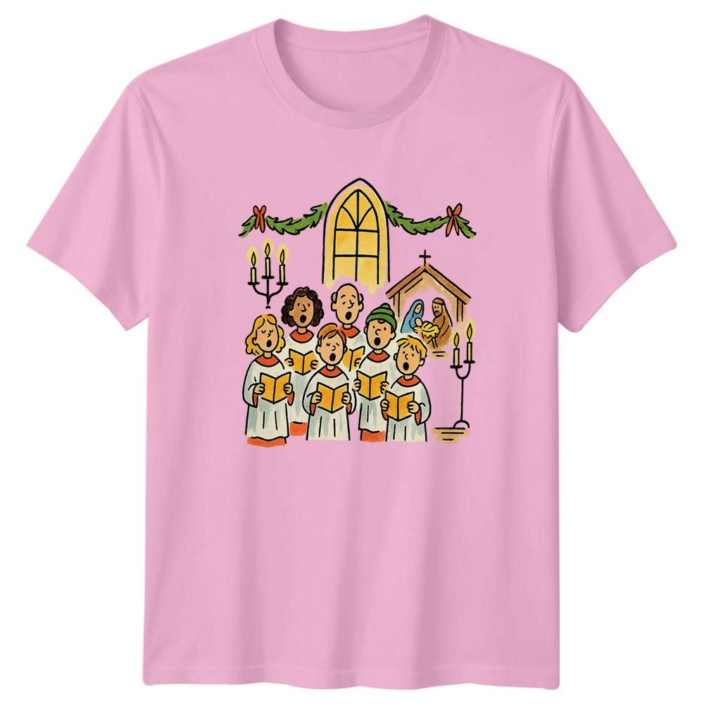 Christmas Carolers Nativity Holidays Christmas Unisexs TShirt Unisexs Tee Graphic