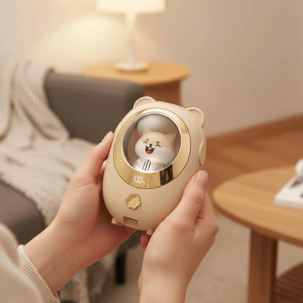 Adjustable Temperature Hand Warmer Plastic Electric Warmer Portable USB Charging Warmer  Travel