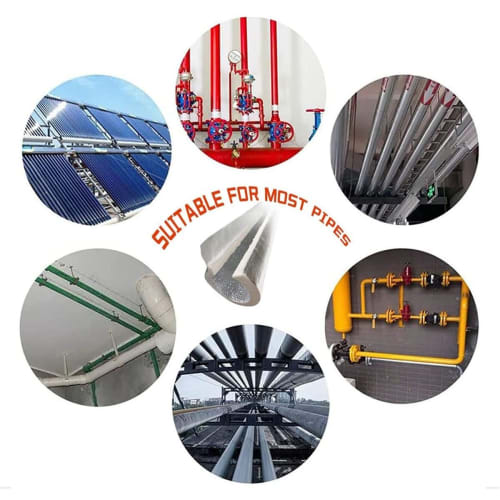 Foam pipe insulation, insulation tubing, freeze protection, 15mm/20mm/30mm thick, inner diameter 22mm-110mm, water pipe insulation cotton cover, flexi