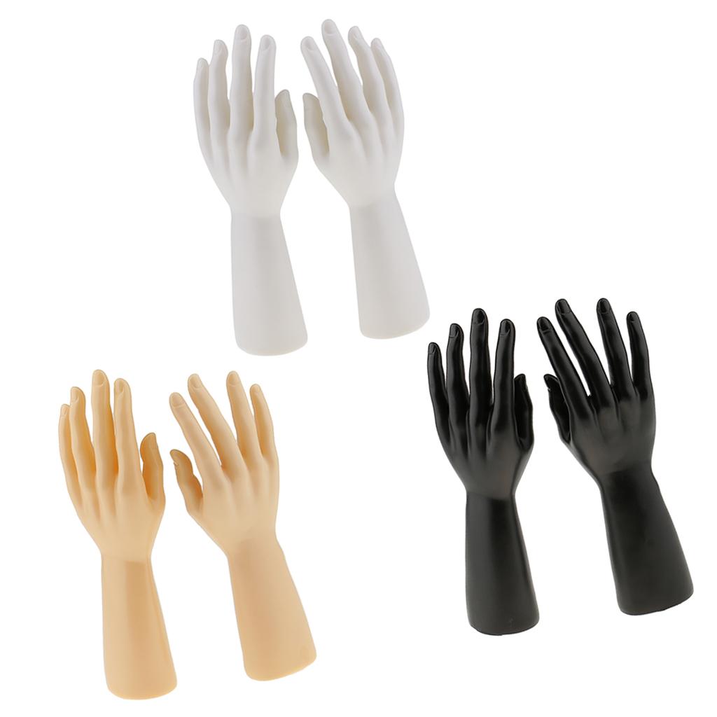 Male Hand Model Holder For Jewelry Bracelet Gloves