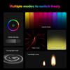 Usb Led Night Light Bulb Dimmable Multicolored Rgbw Frosted Glass Cover Touch Sensor Reading Lighting Bedside Laptop Bedroom Car
