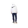 Nike Logo Elastic Waist Mid-Rise Cuffed Casual Pants Men Bottoms Dark-Blue DA0085-410