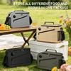 Premium Reflective Insulated Lunch Pack With LCD Panel For Hot Cold Items